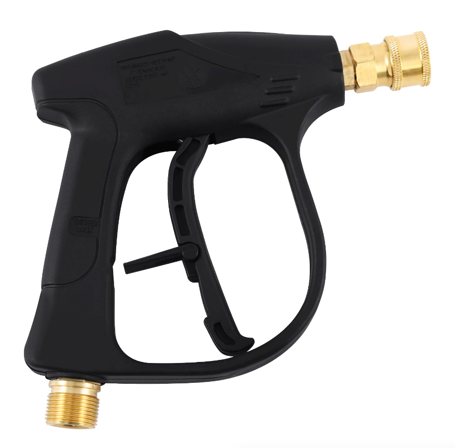4000 PSI High Pressure Washer Gun — 1/4" Quick Connect, M22-14mm, 5 Nozzle Tips