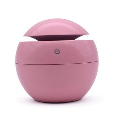Stevvex 130ml USB ultrasonic aroma diffuser with cool mist, 7-color LED night light, suitable for office and home use