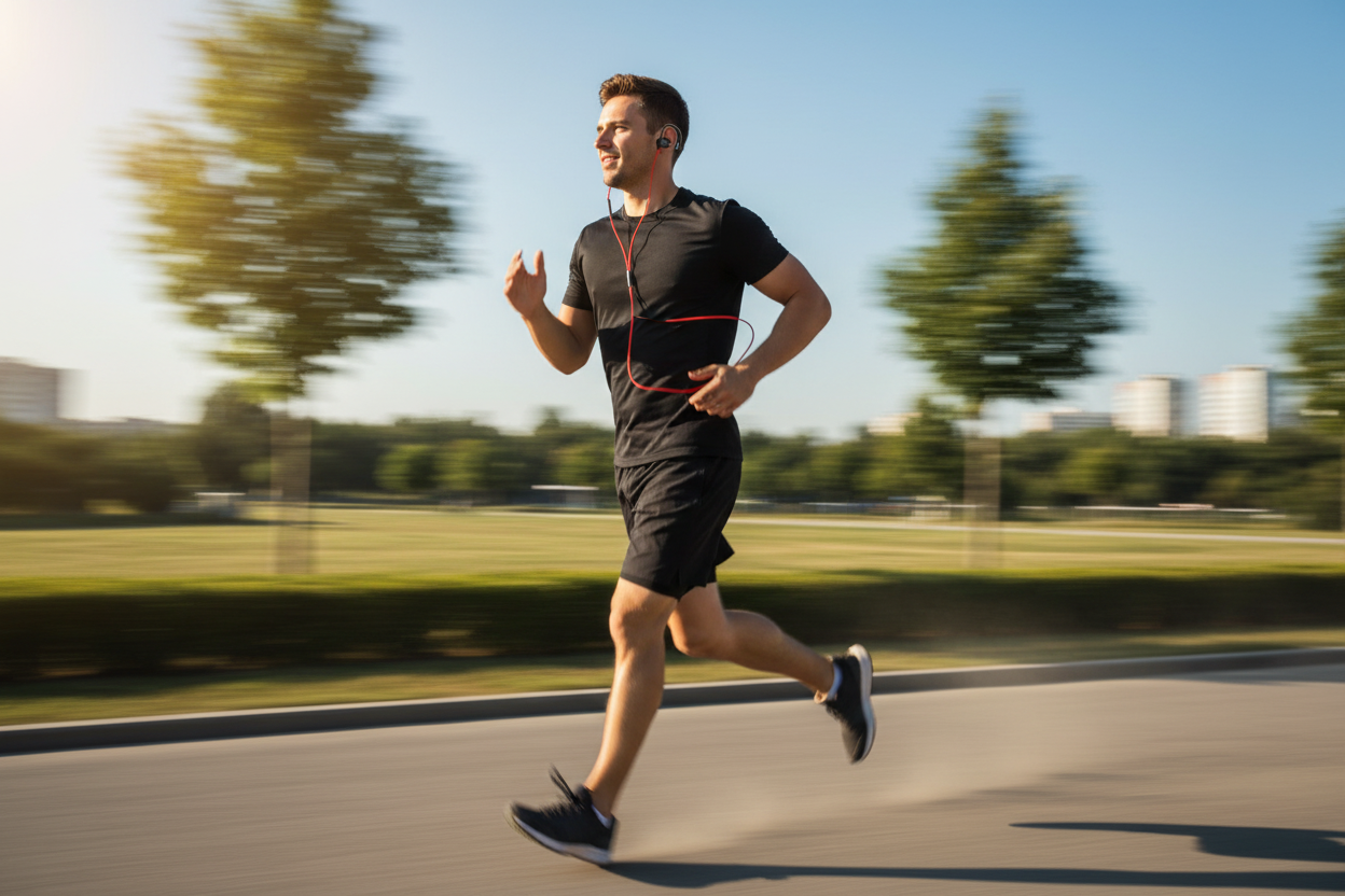 AquaTune Earbuds Running