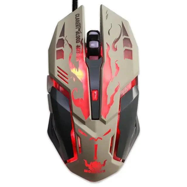 Pink Stevvex gaming USB wired mouse with 2400 DPI, colorful design, silent click, ideal for girls and PC gaming.