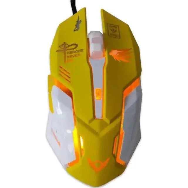 Pink Stevvex wired gaming mouse for girls with 2400 DPI, colorful design, silent click, perfect for PC gaming and computer use.
