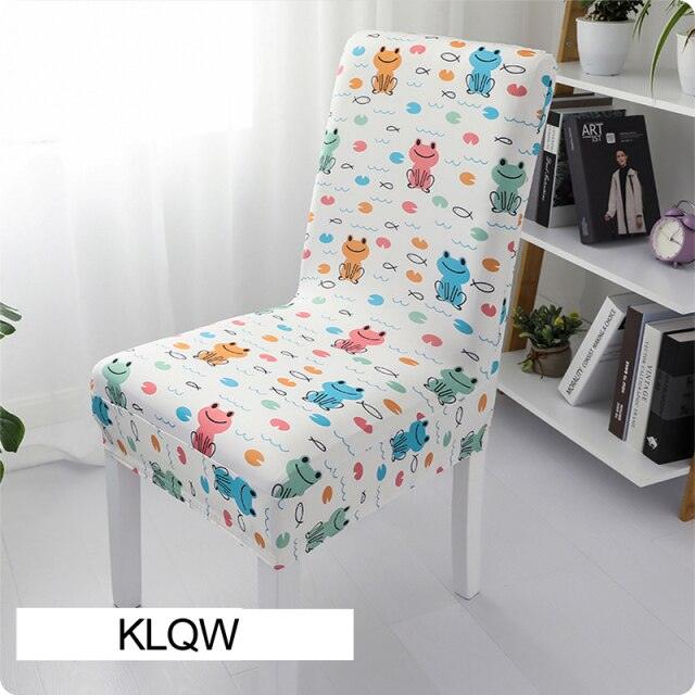 Stretch elastic spandex chair cover by Stevvex, fitting wedding, dining, and banquet chairs for hotels and restaurants.