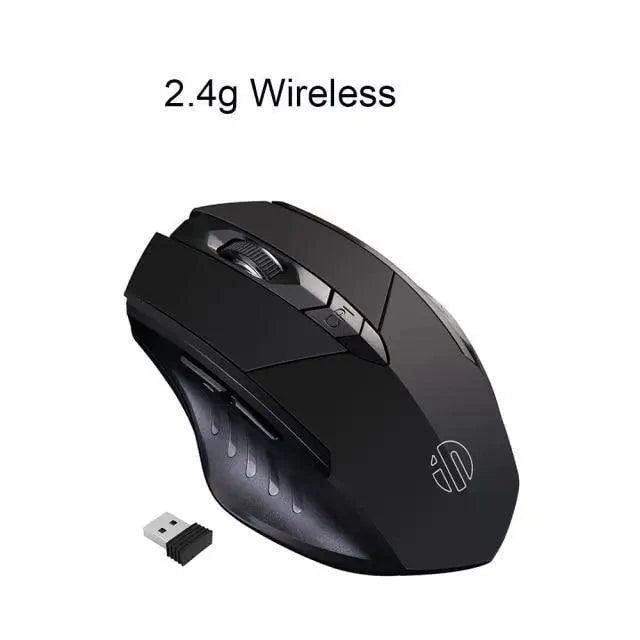 Stevvex wireless ergonomic computer mouse with 1600 DPI optical sensor, compatible with USB and Bluetooth, ideal for gaming and office use