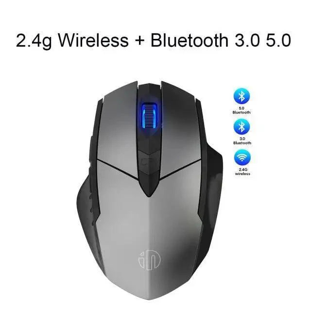 Stevvex wireless ergonomic mouse with 2.4 GHz USB 1600 DPI optical sensor, suitable for computer gaming and everyday use